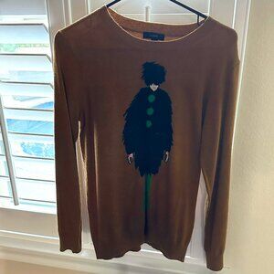 J.Crew French woman brown sweater small